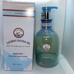 Avon Veilment Natural Spa Body Scrub & Cleanser